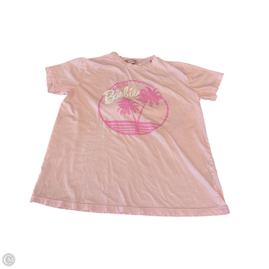 Top Short Sleeve Basic By Mumu In Pink, Size: Xs