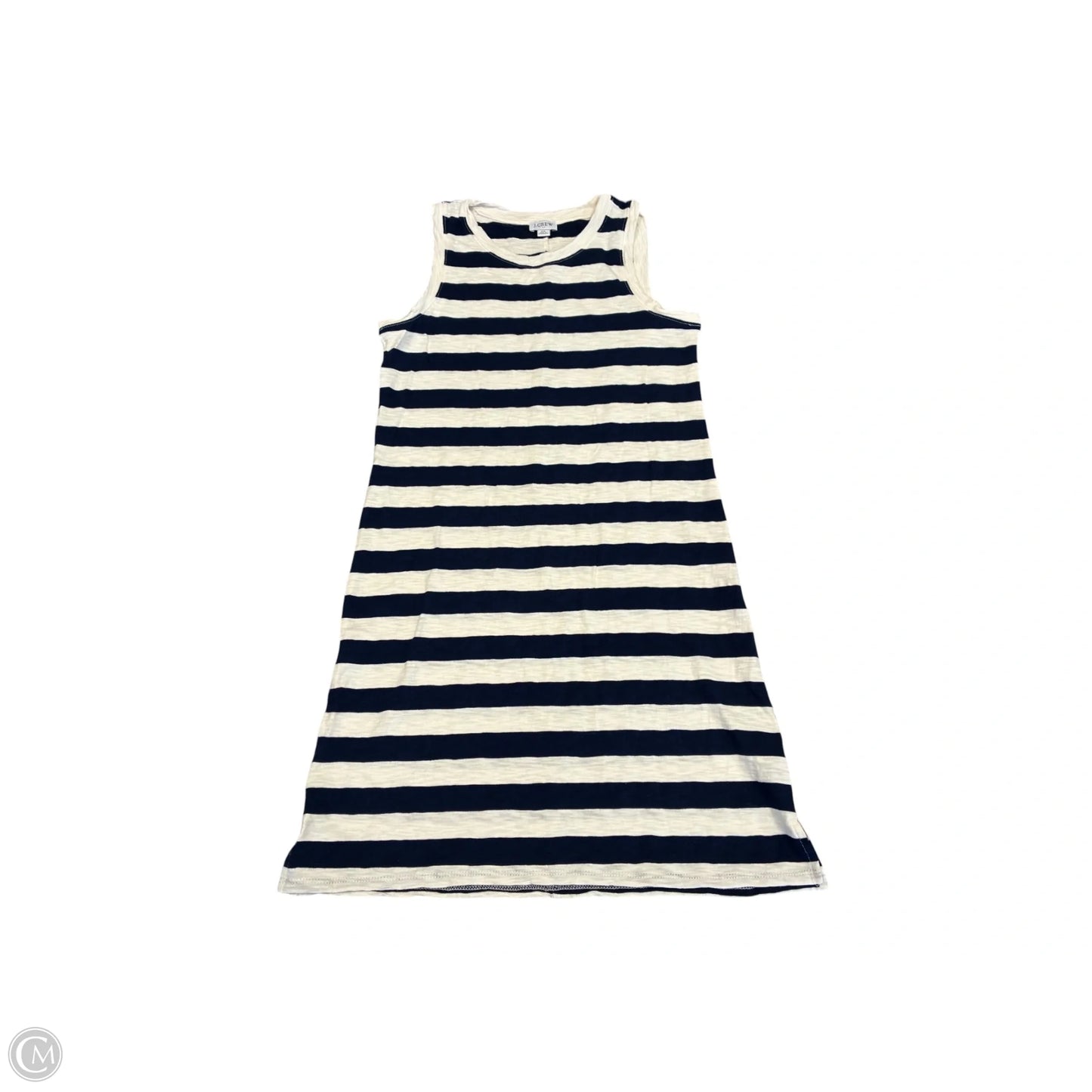 Dress Casual Short By J. Crew In Blue & Cream, Size: Xs