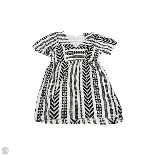Dress Casual Short By Old Navy In Black & White, Size: M