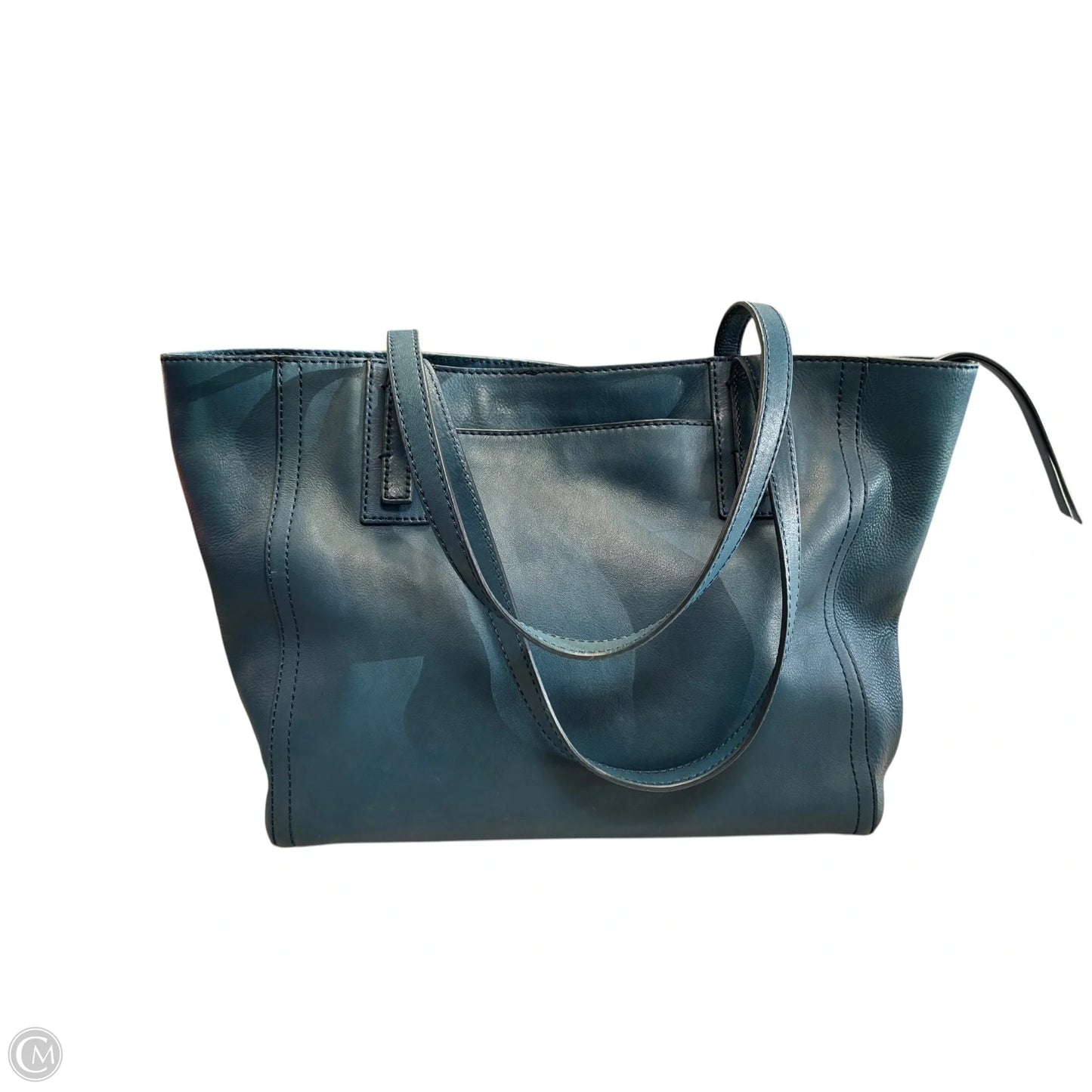 Tote Leather By Fossil, Size: Medium