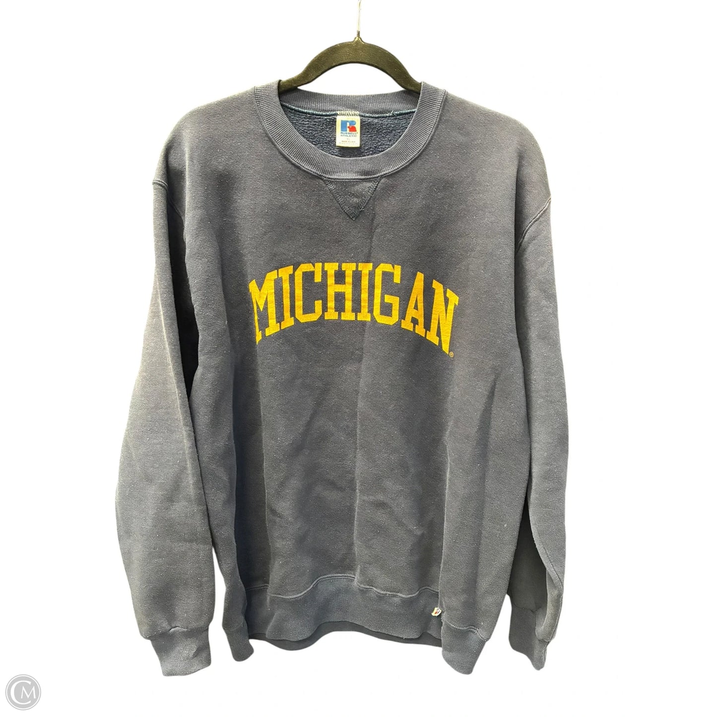 Sweatshirt Crewneck By Russel Athletic In Navy, Size: Xl
