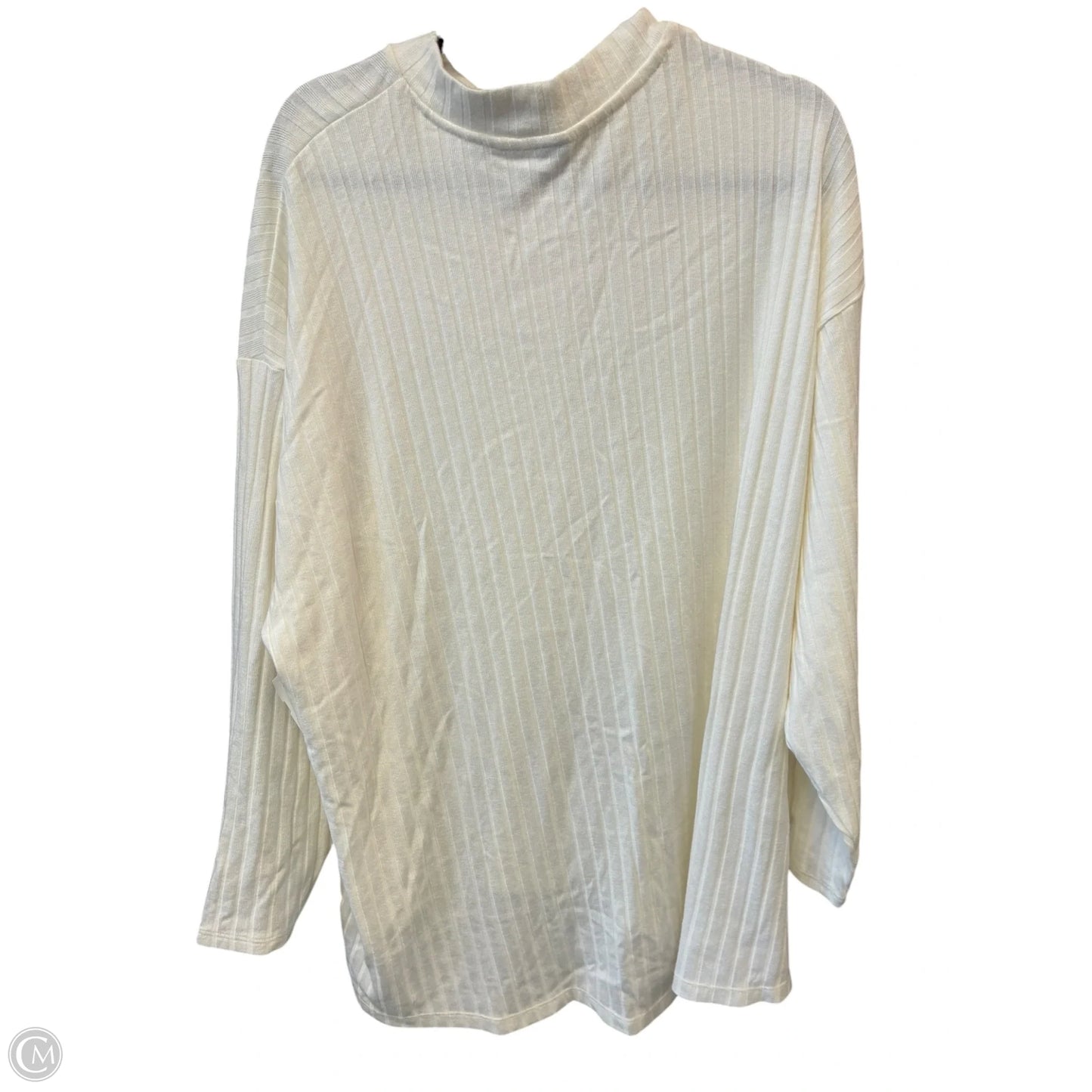 Top Long Sleeve By Old Navy In Cream, Size: 3x