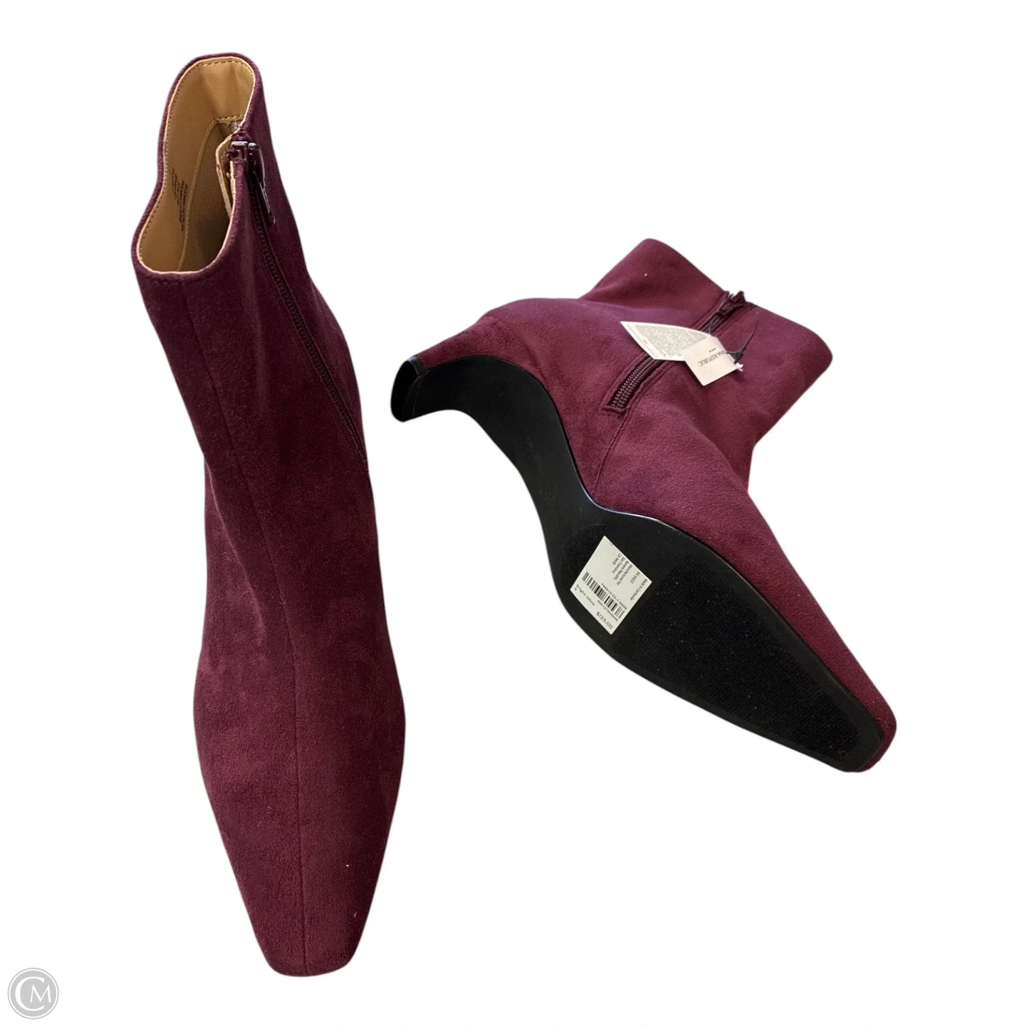 Boots Ankle Heels By Banana Republic In Red, Size: 9