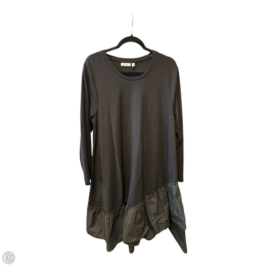 Dress Casual Midi By Clothes Mentor In Black, Size: Xl