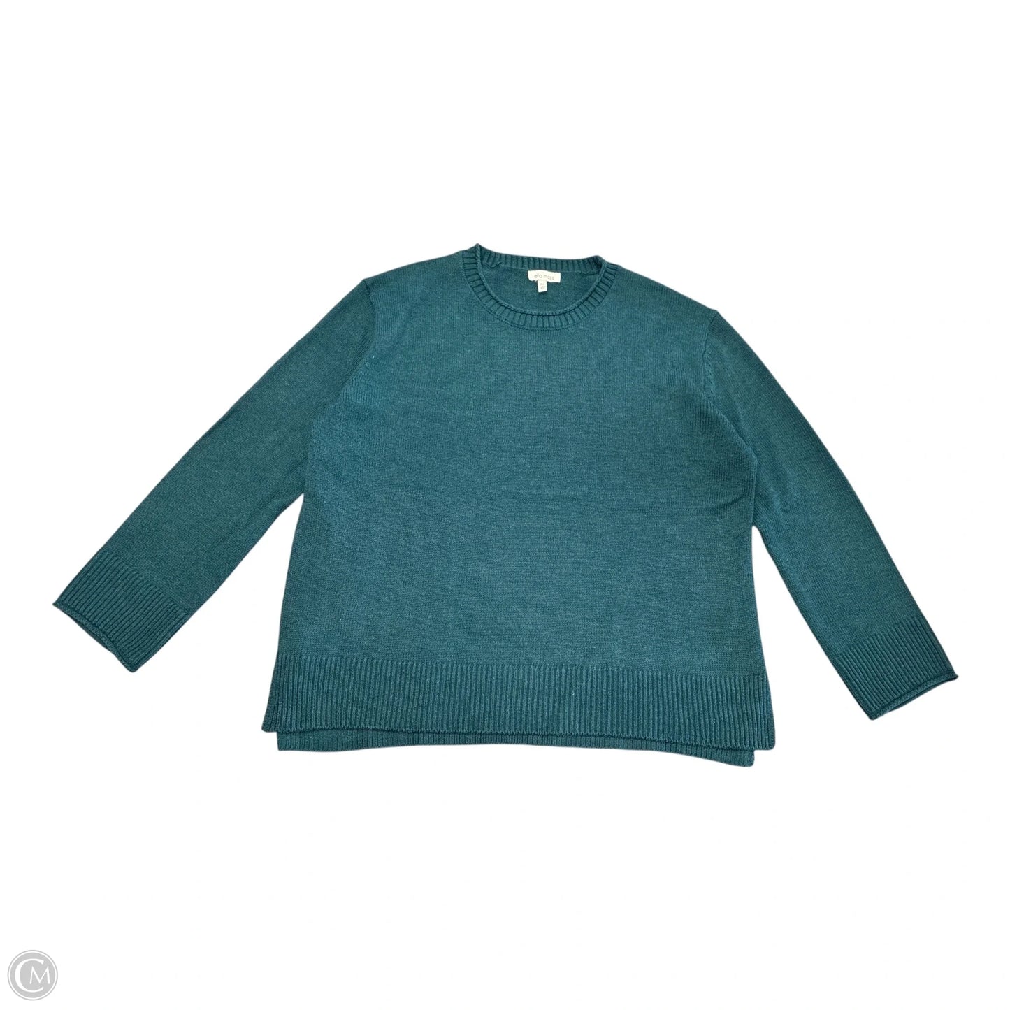 Sweater By Ella Moss In Teal, Size: M