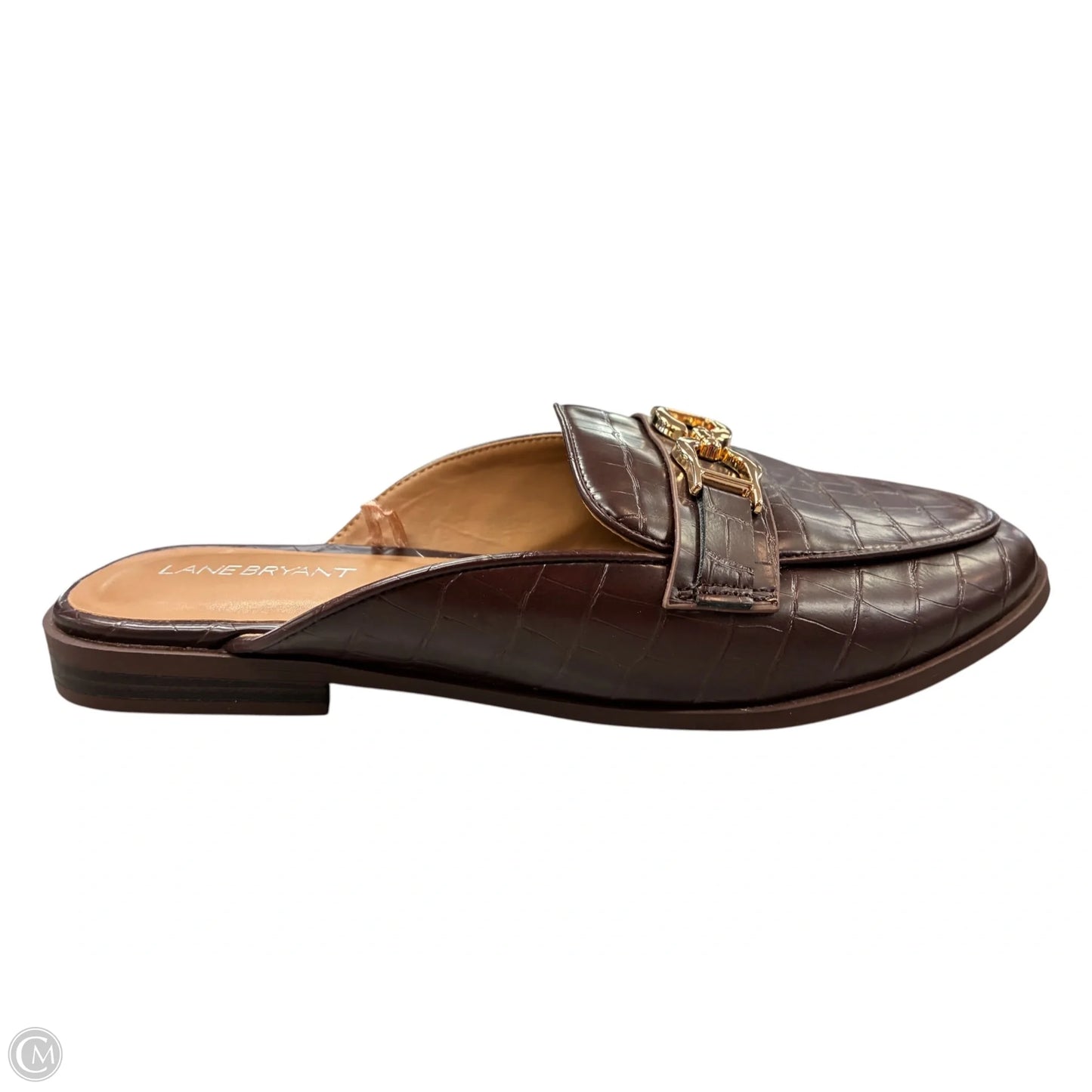 Shoes Flats By Lane Bryant In Brown, Size: 9
