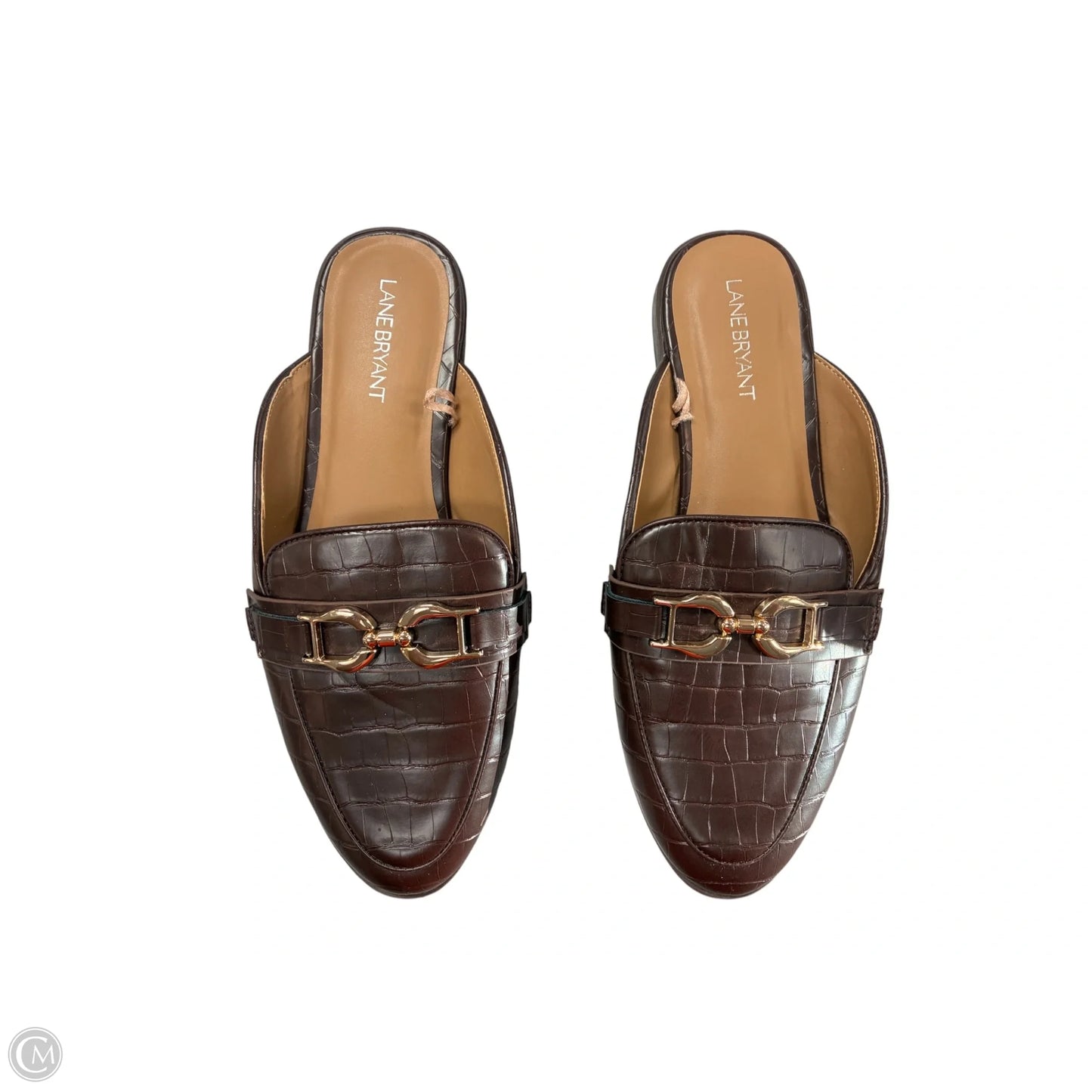 Shoes Flats By Lane Bryant In Brown, Size: 9