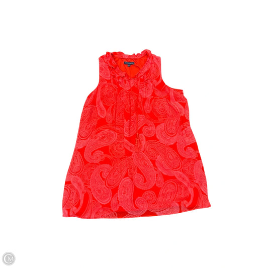Dress Casual Short By Tommy Hilfiger In Red, Size: 2x