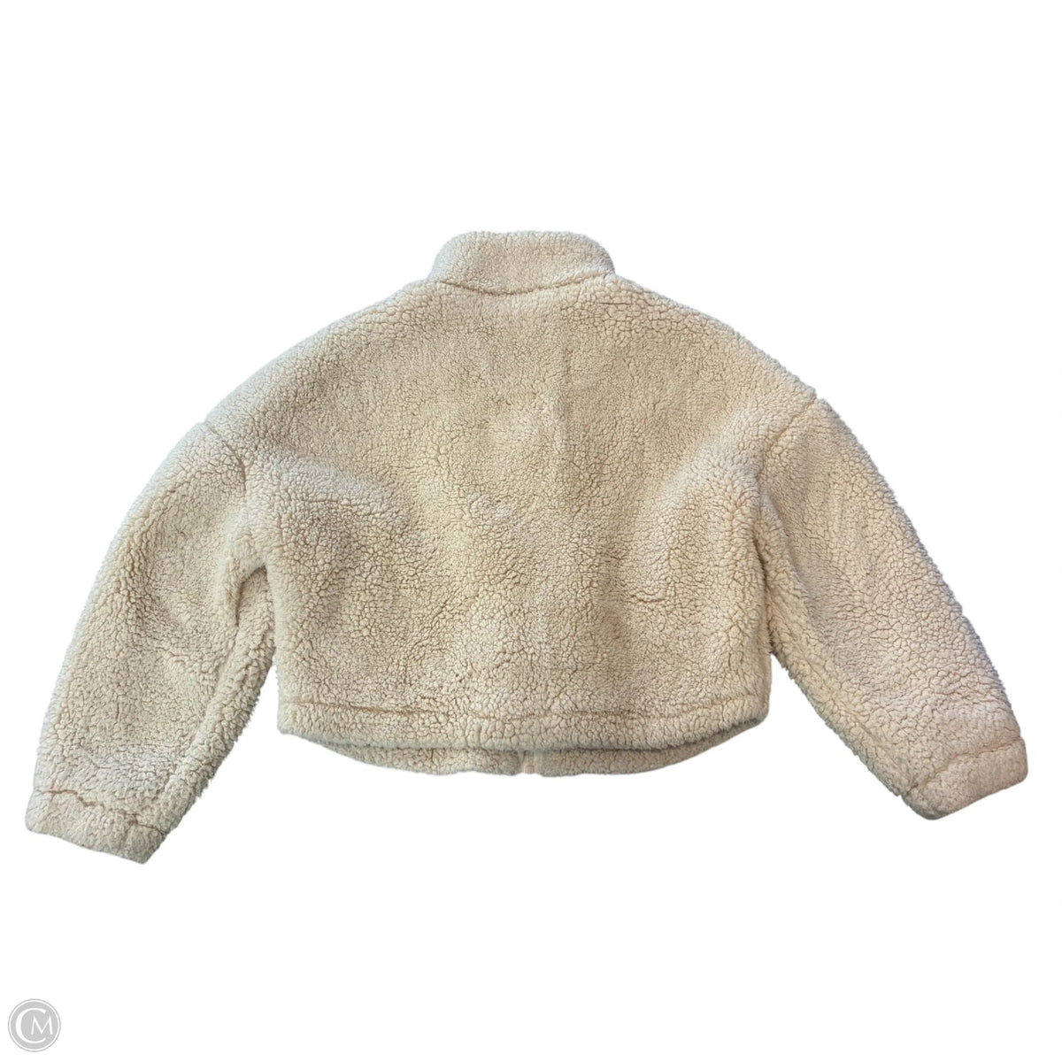 Jacket Fleece By Harper In Beige, Size: M