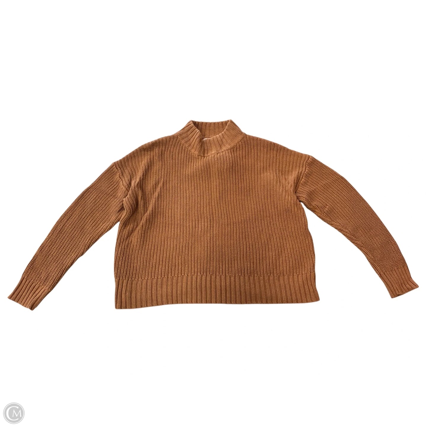 Sweater By Be Cool In Tan, Size: S