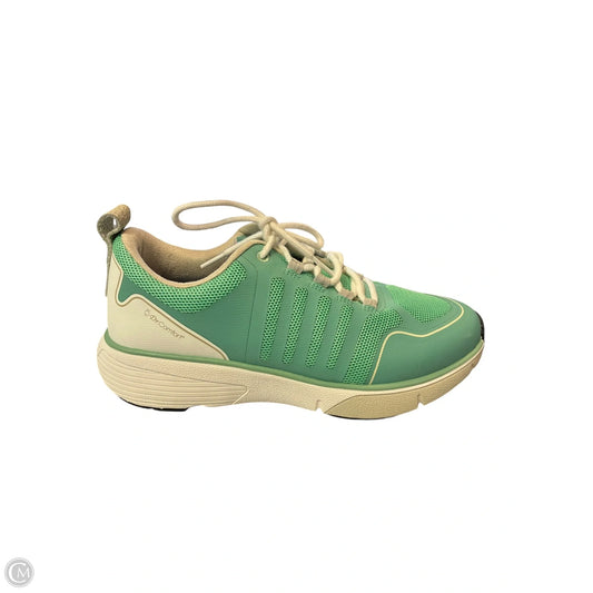 Shoes Athletic By Clothes Mentor In Green, Size: 9.5