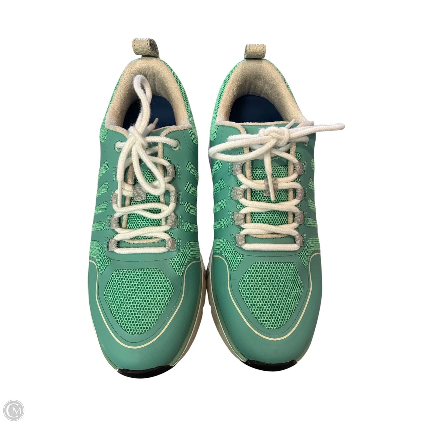 Shoes Athletic By Clothes Mentor In Green, Size: 9.5