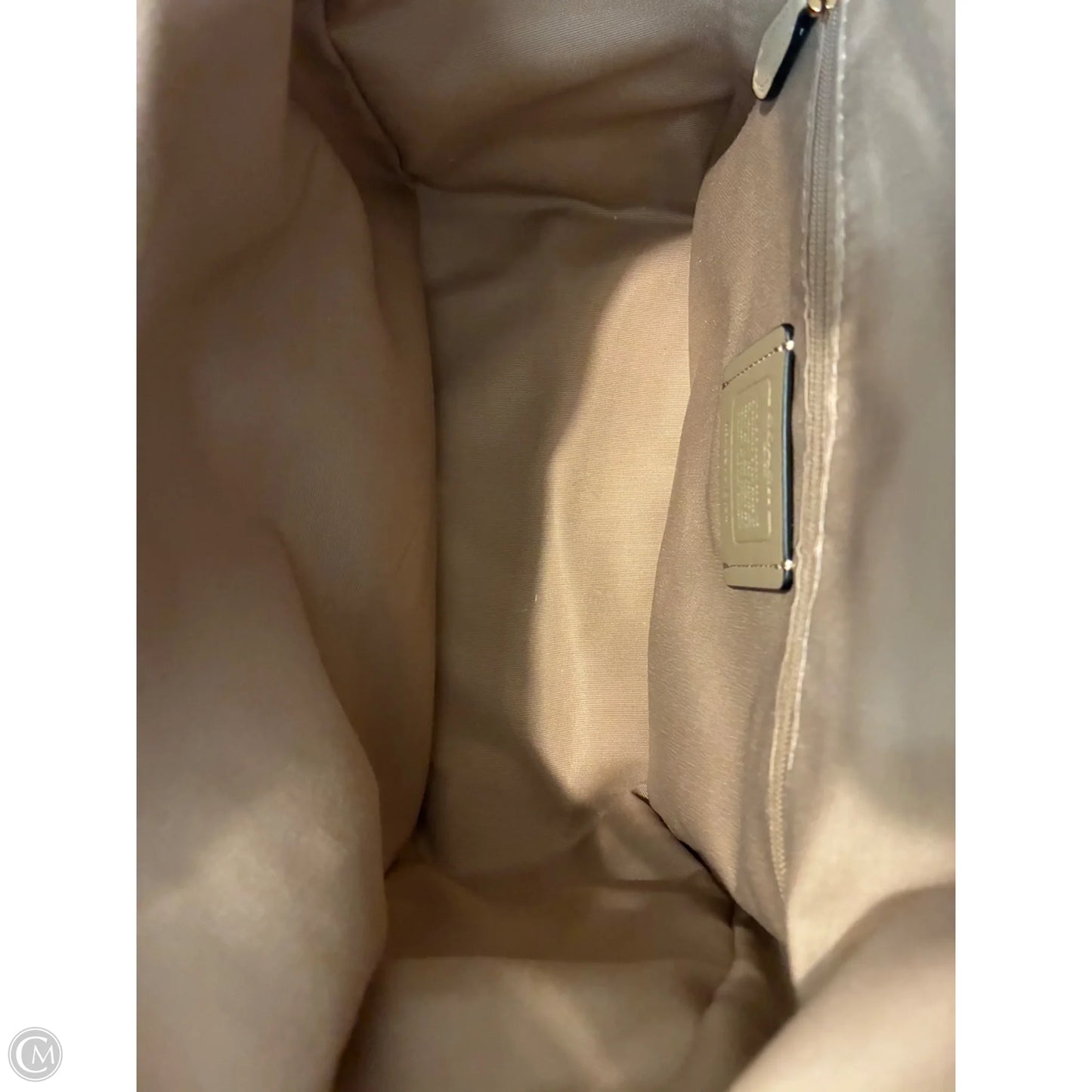Handbag Designer By Coach, Size: Medium