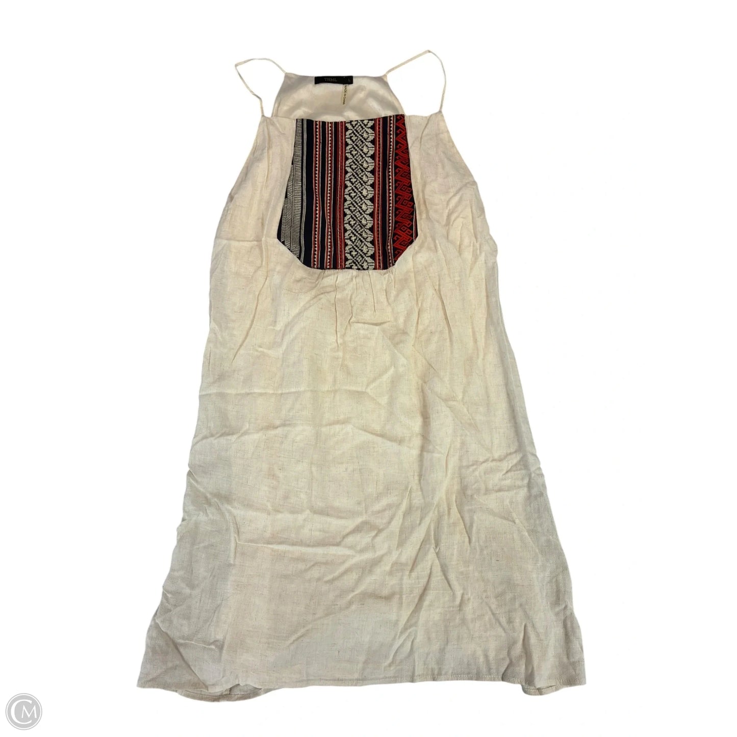 Dress Casual Short By Thml In Beige, Size: L