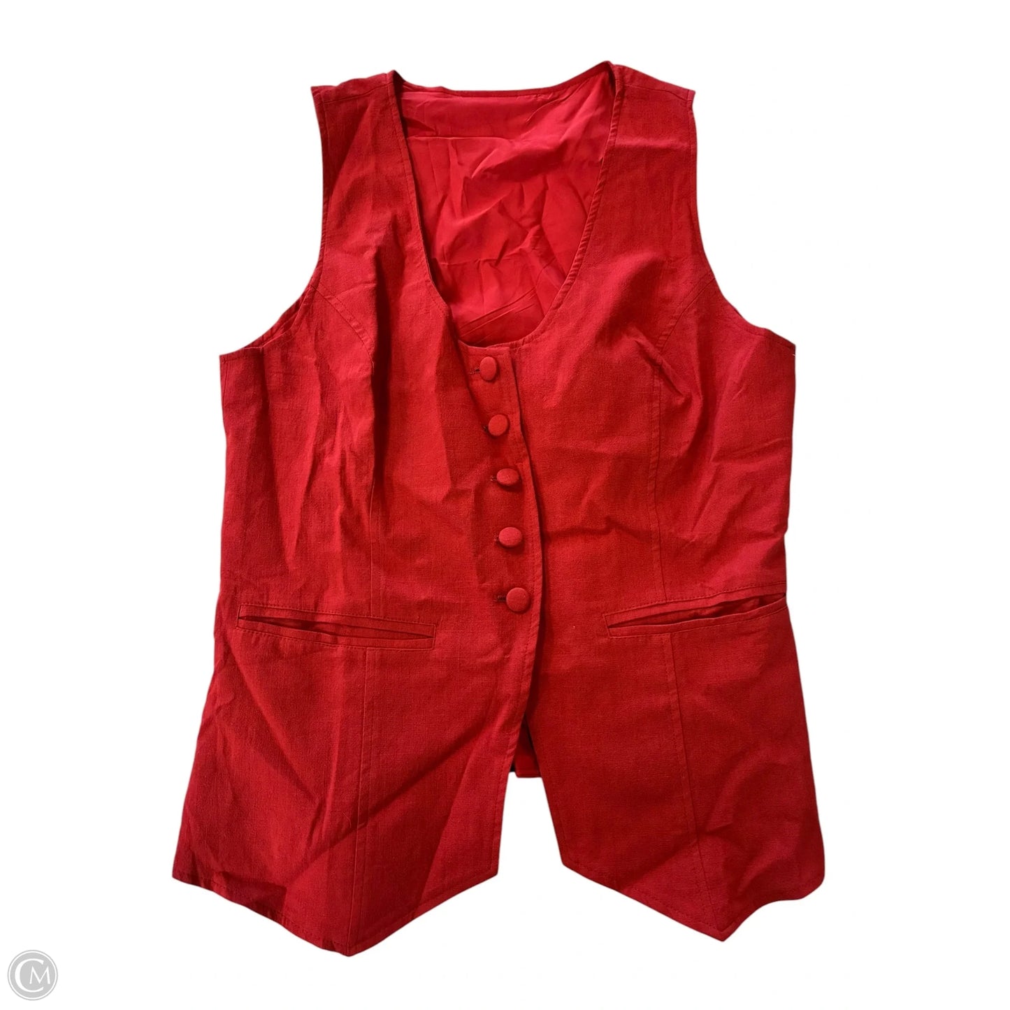 Vest Other By Cmf In Red, Size: M