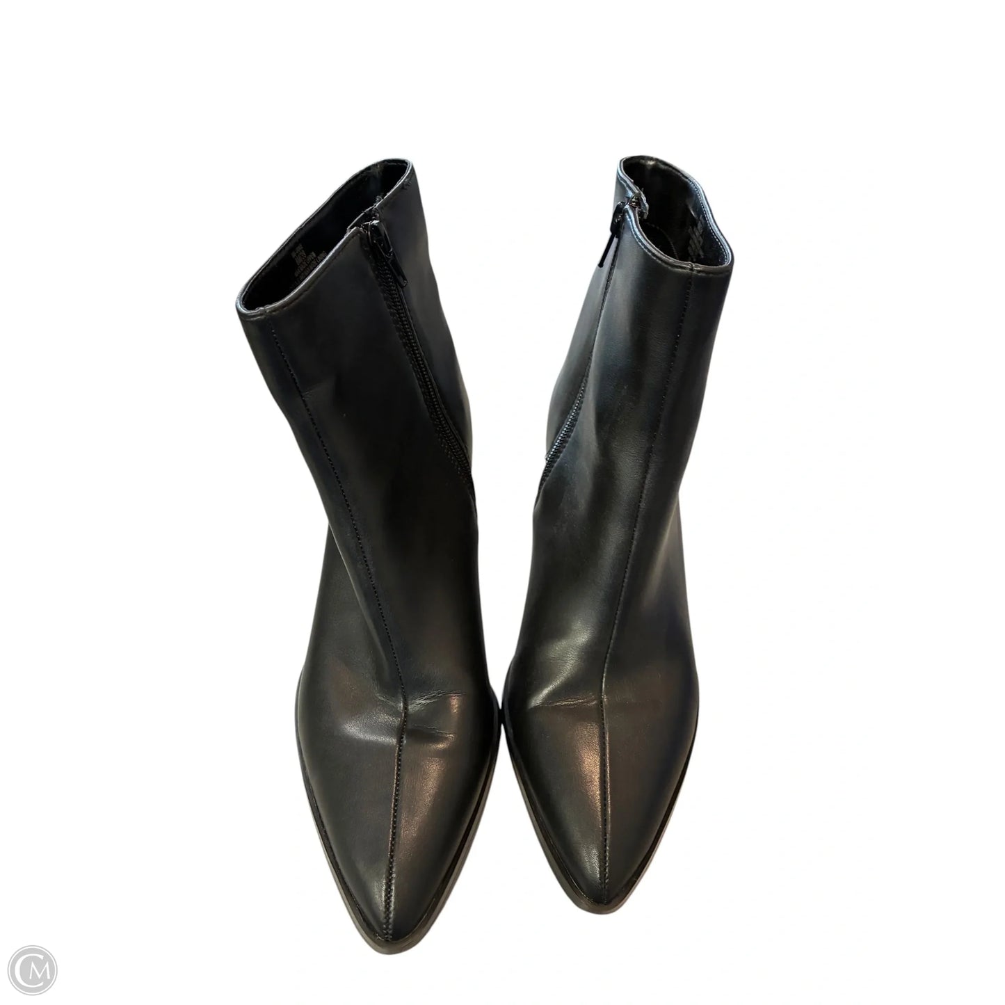 Boots Ankle Heels By Mix No 6 In Black, Size: 8