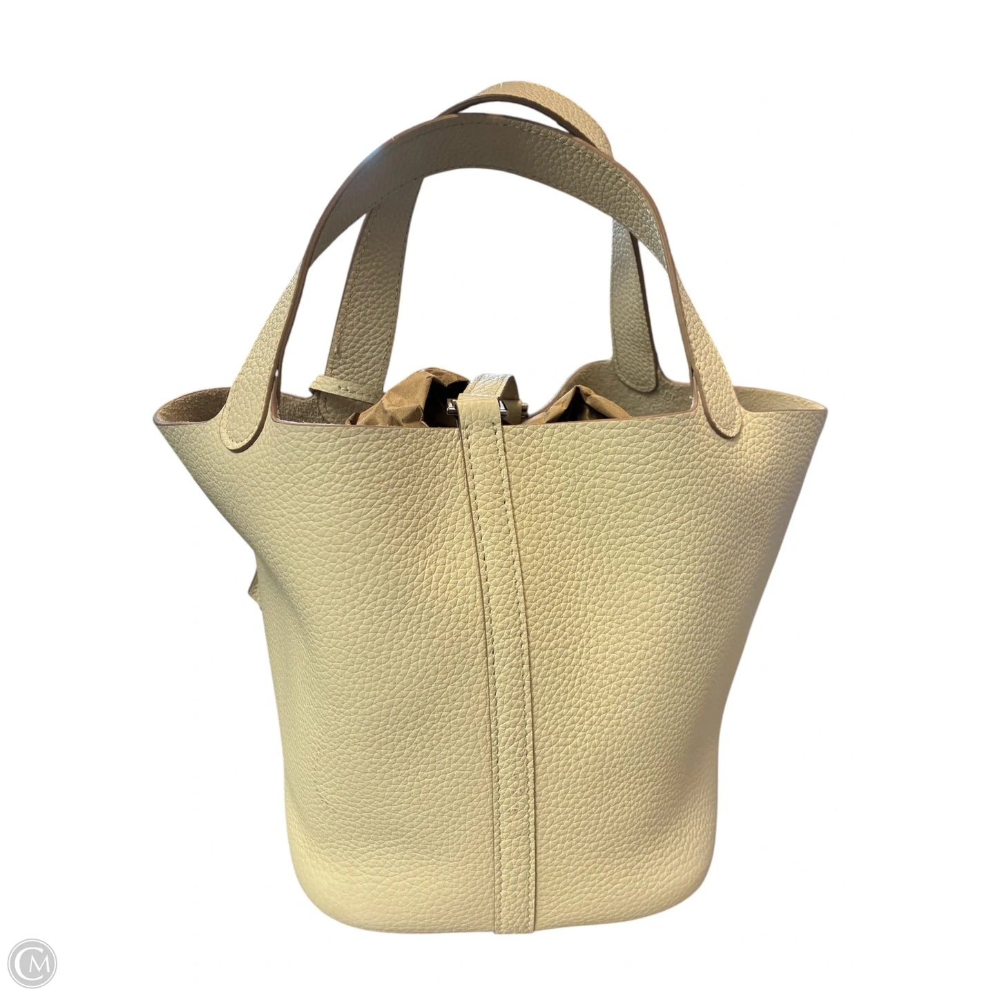 Handbag Leather By Cmc, Size: Small