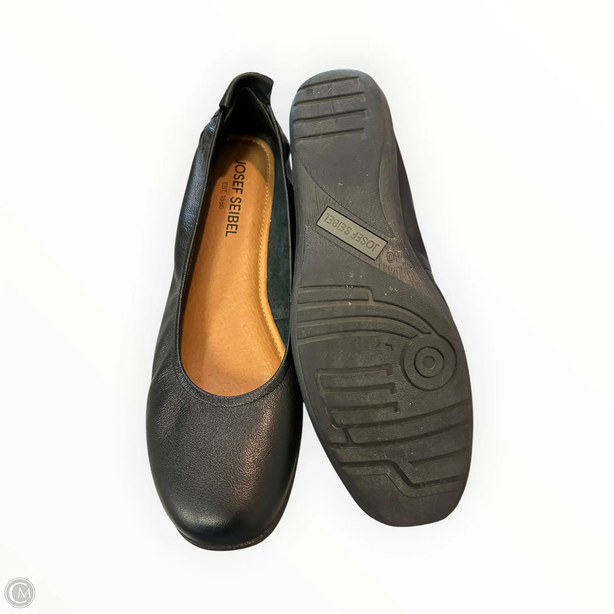 Shoes Flats By Josef Seibel In Black, Size: 9