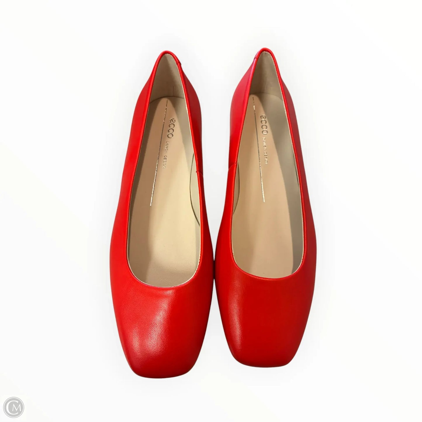 Shoes Flats By Ecco In Red, Size: 9