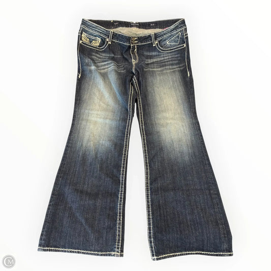 Jeans Boot Cut By Vigoss In Blue Denim, Size: 26