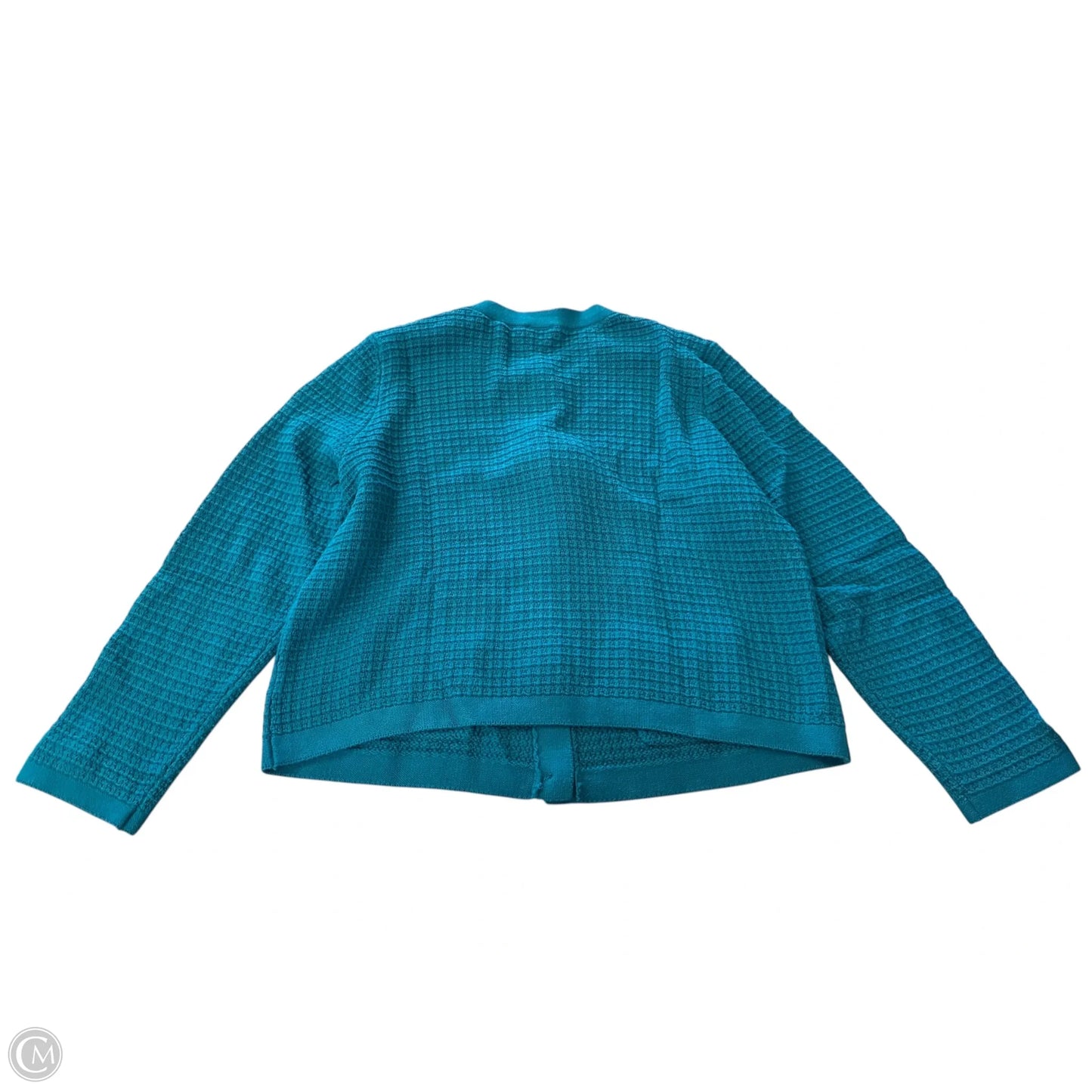 Cardigan By Talbots In Teal, Size: Xl