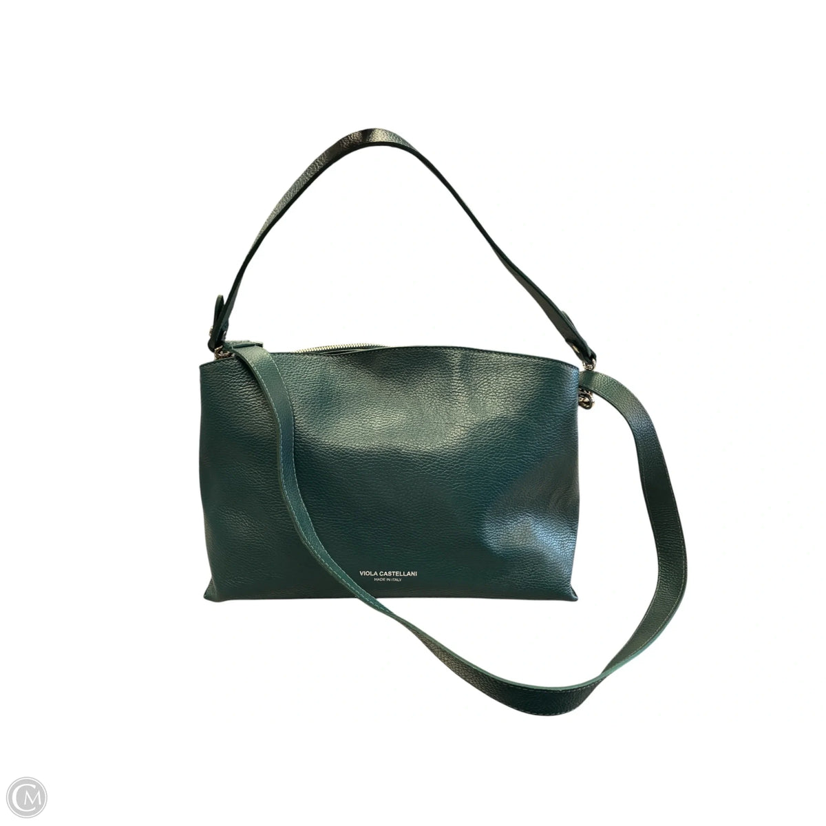 Handbag Leather By Cmc, Size: Medium