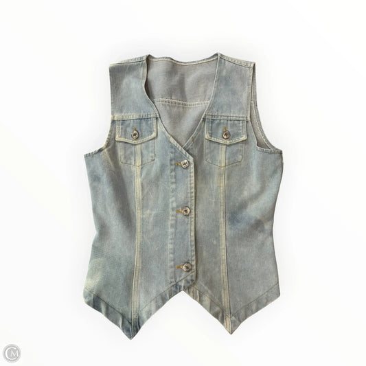 Vest Other By Cmf In Blue Denim, Size: S