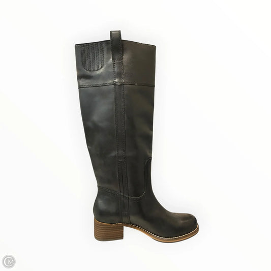 Boots Mid-calf Flats By Lucky Brand In Black, Size: 7.5