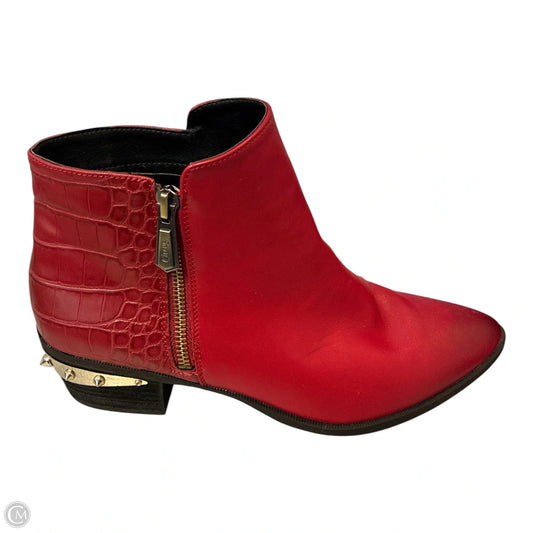 Boots Ankle Flats By Circus By Sam Edelman In Red, Size: 9.5