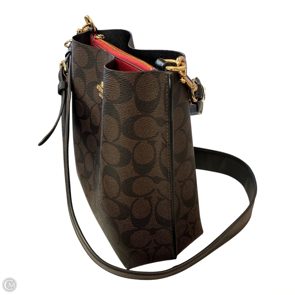 Crossbody Designer By Coach, Size: Small