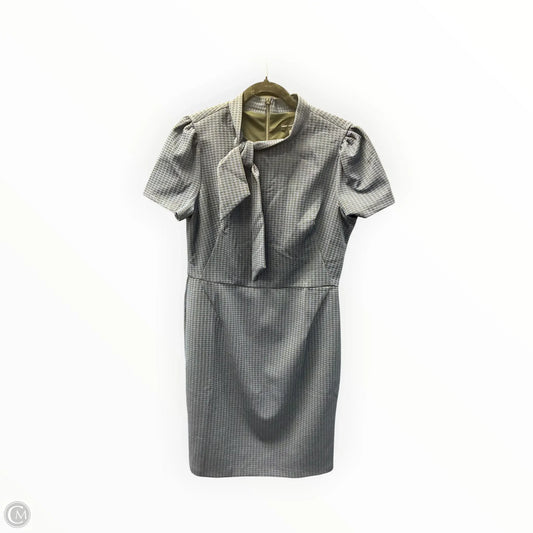 Dress Work By Maggy London In Black & Blue, Size: L
