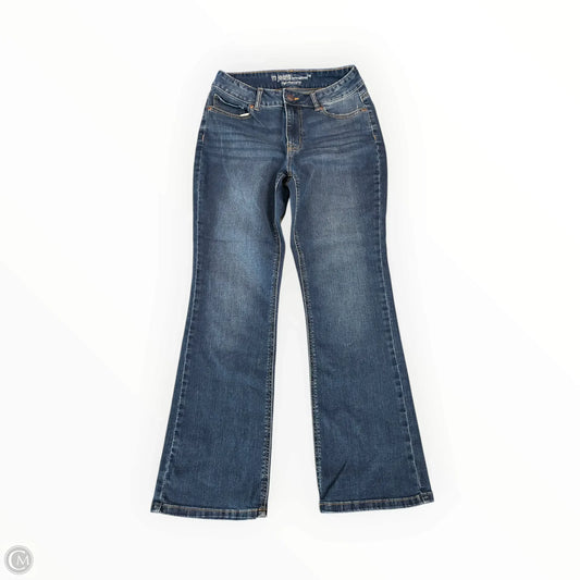 Jeans Flared By Maurices In Blue Denim, Size: 8