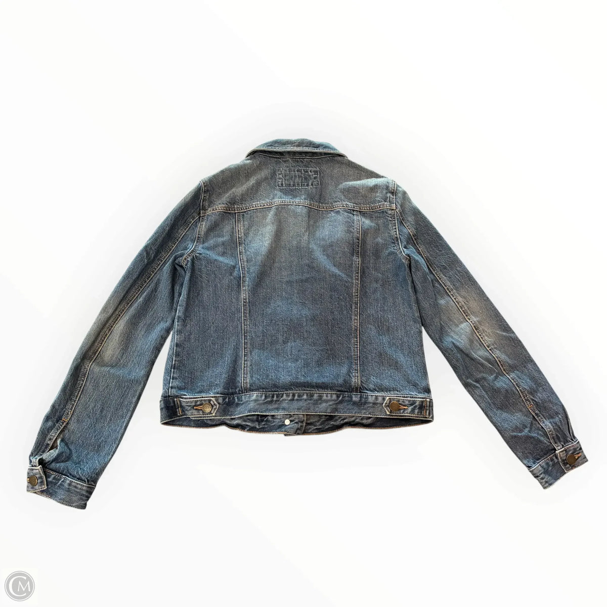 Jacket Denim By Loft In Blue Denim, Size: S
