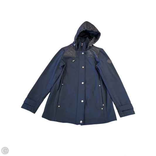 Jacket Windbreaker By Lauren By Ralph Lauren In Navy, Size: S