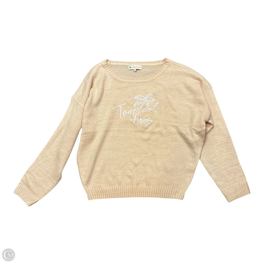 Sweater By Cmf In Peach, Size: Xl