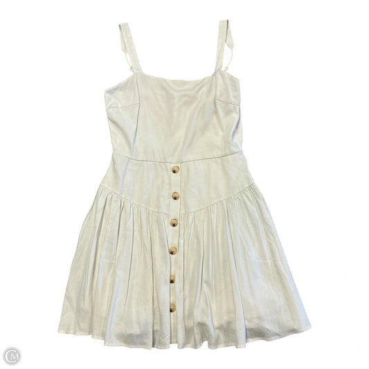 Dress Casual Short By Francesca’s In White, Size: M