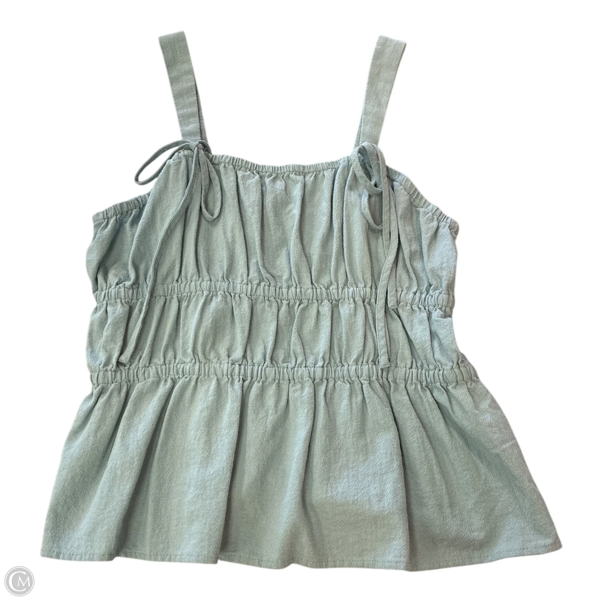 Top Sleeveless By Universal Thread In Blue, Size: M