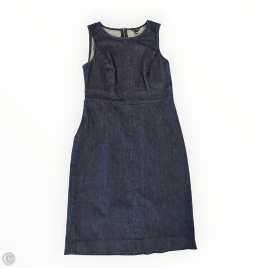 Dress Casual Short By Ann Taylor In Blue Denim, Size: Xs