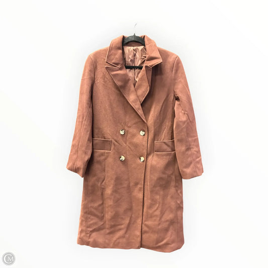 Coat Peacoat By Cmf In Brown, Size: S