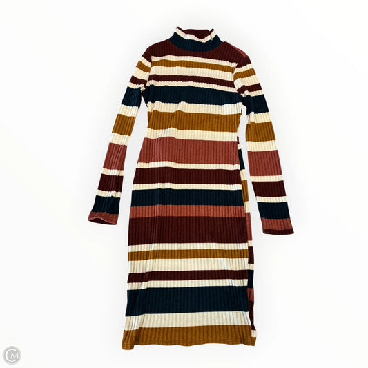 Dress Sweater By Fashion Nova In Multi-colored, Size: M