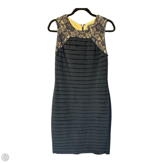 Dress Party Midi By Adrianna Papell In Navy, Size: 8