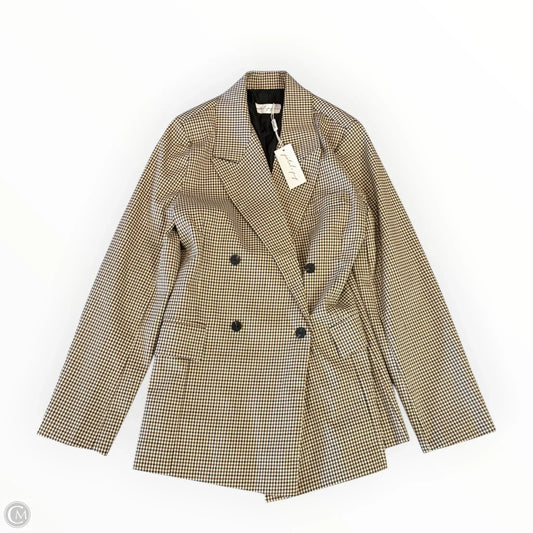 Blazer By Petal & Pup In Brown & Cream, Size: L