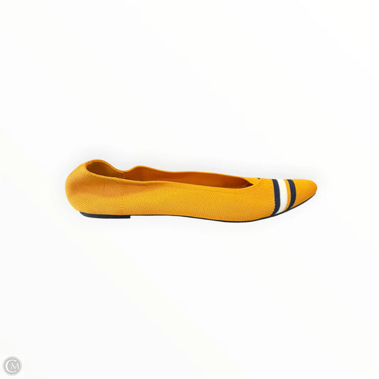 Shoes Flats By Mia In Yellow, Size:
