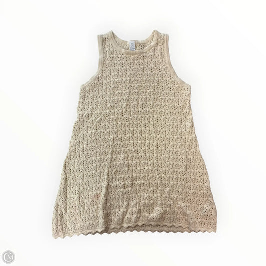 Top Sleeveless By Old Navy In Beige, Size: Mp