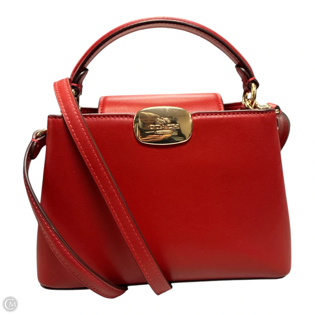 Handbag Designer By Coach, Size: Small