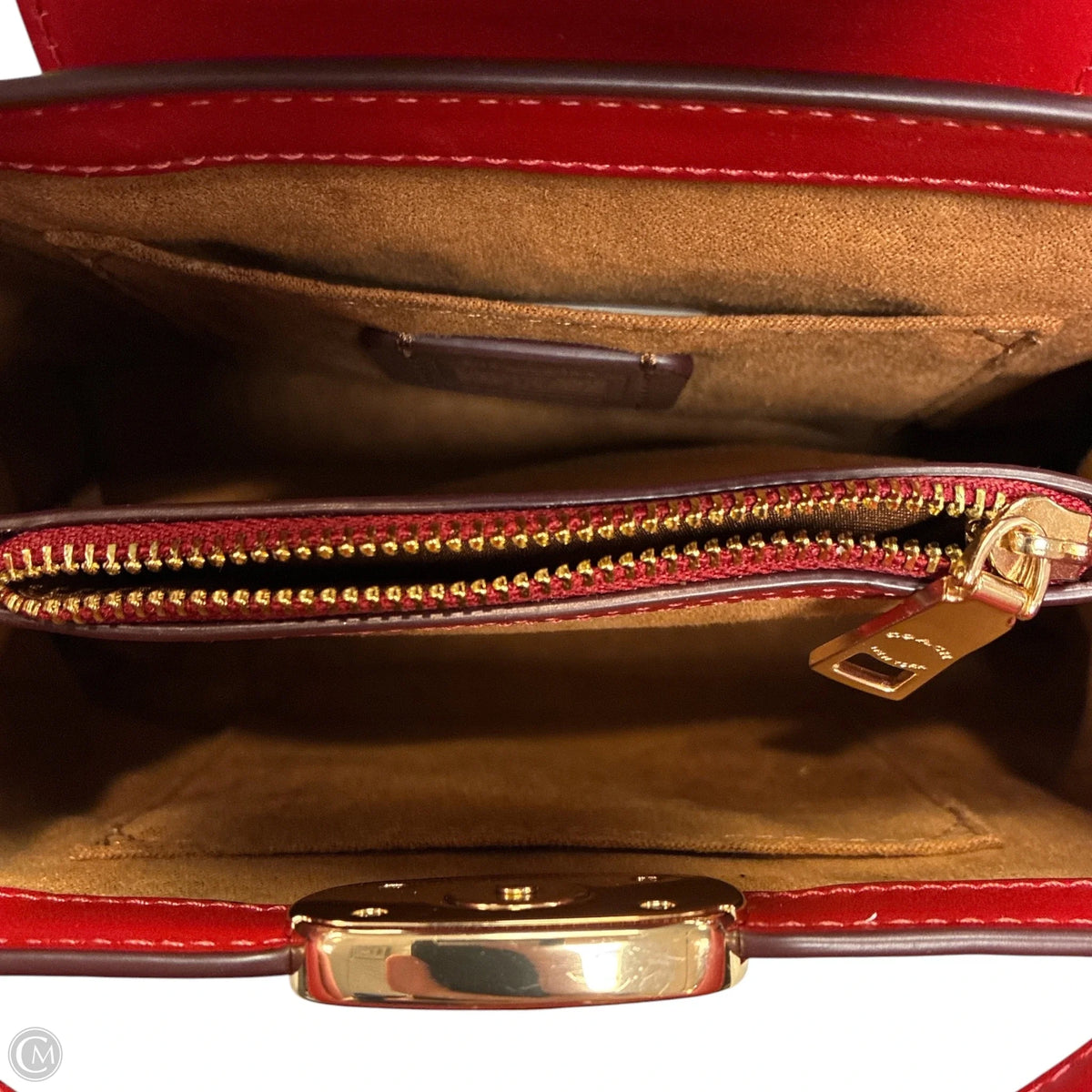 Handbag Designer By Coach, Size: Small