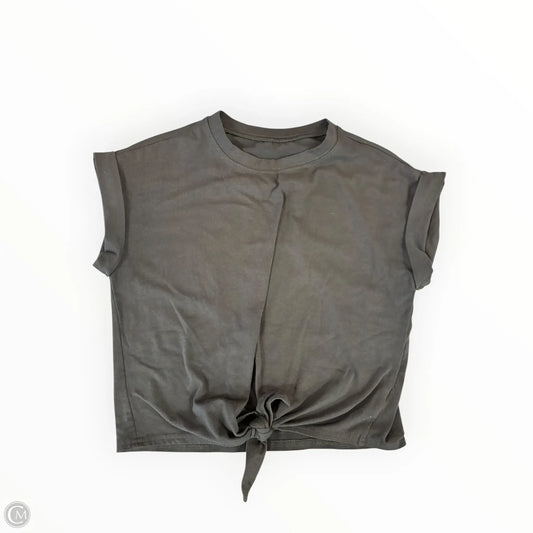 Top Short Sleeve Basic By Cmf In Grey, Size: Xs