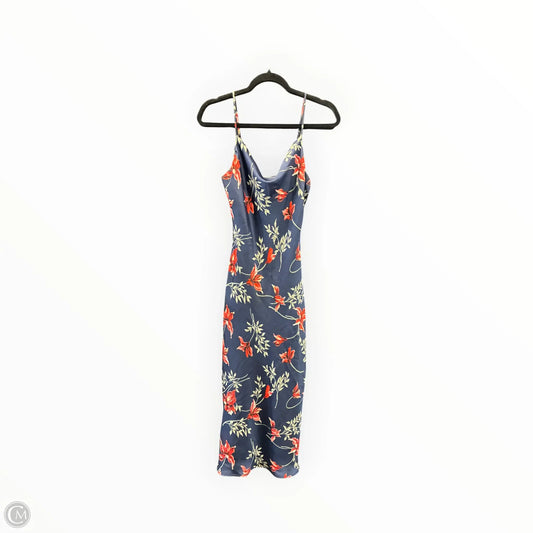 Dress Party Long By Lulus In Floral Print, Size: Xs