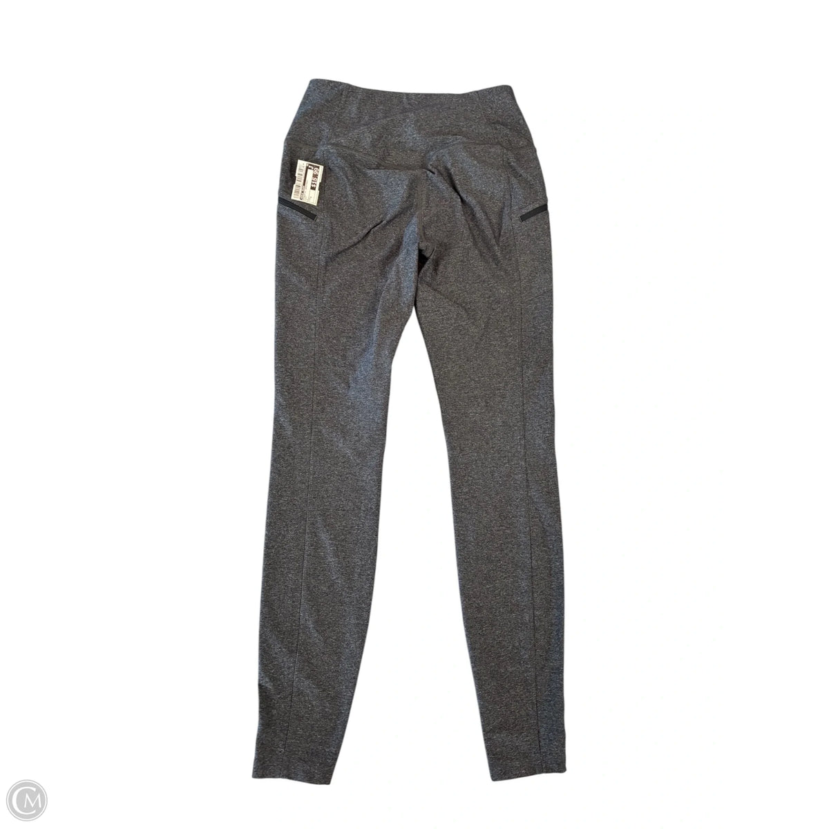 Athletic Leggings By Eddie Bauer In Grey, Size: S