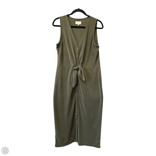 Dress Casual Midi By Lou And Grey In Green, Size: S